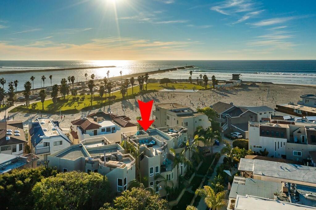 Stunning South Mission Home With Private Rooftop & Ocean Views! San Diego Exterior foto